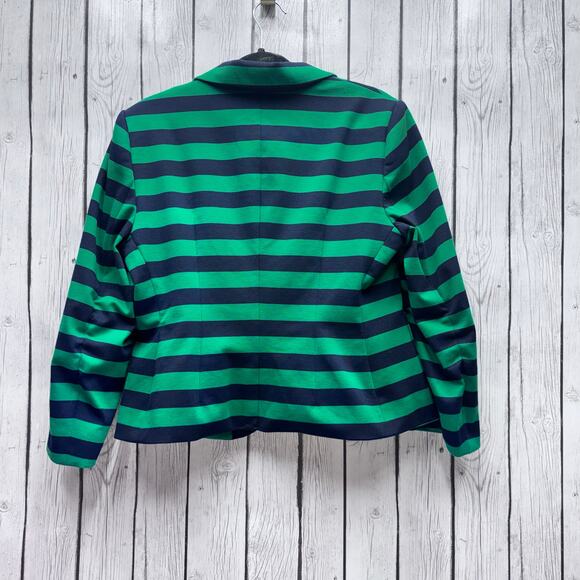 Outback Red Navy And Green Striped Blazer Size Large - Picture 3 of 4